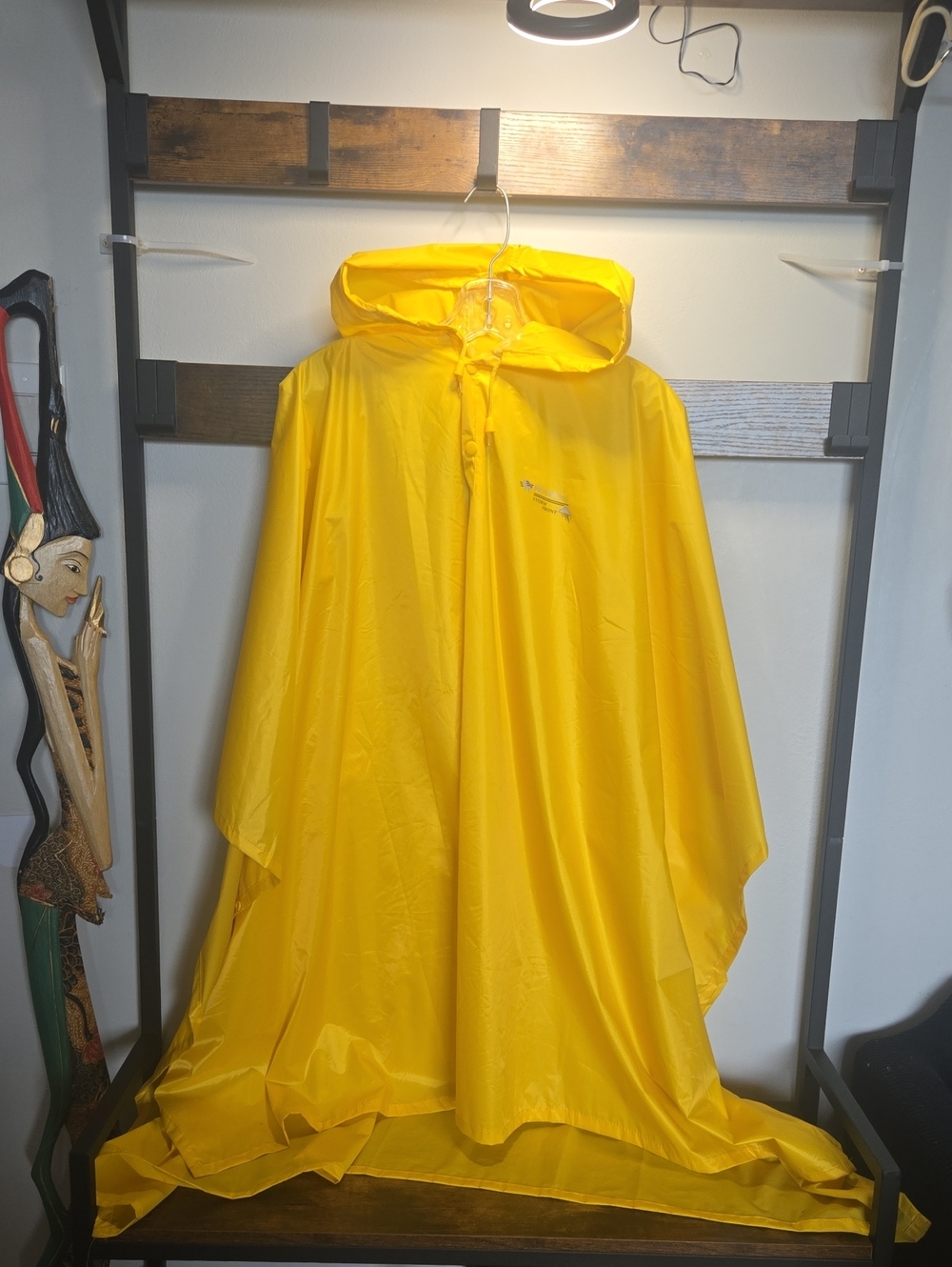Storm Yellow Wetskins Storm Front Rain Cape From Star Wars S4 Civilian Wardrobe